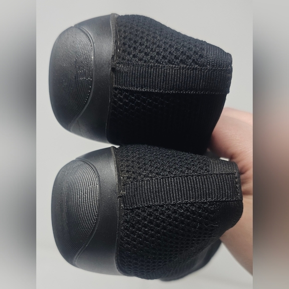 Life Stride Wmns Immy Knit Wedge Comfortable Memory Foam Slip On Black Shoes 10M - Picture 8 of 12